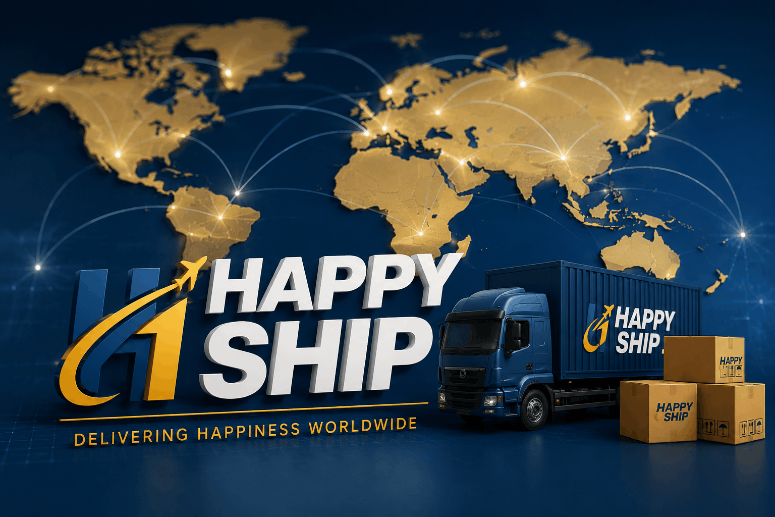 HappyShip courier international parcel service Kerala — worldwide delivery from Kottayam